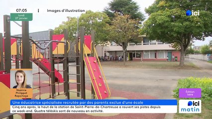 27/01/2025 - ici matin par ici Isère en vidéo