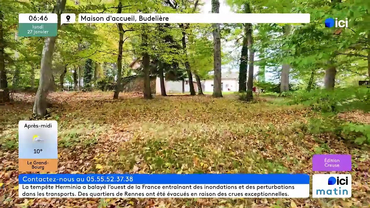 27/01/2025 - ici matin par ici Creuse en vidéo