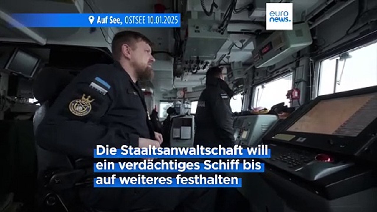 Beschädigtes Datenkabel in der Ostsee: Schweden ermittelt wegen 'schwerer Sabotage'