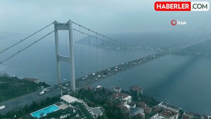 İstanbul'da Gece Saatlerinde Etkili Olan Sis, İki Yakayı Kapsadı