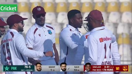 Pakistan vs West Indies 2nd Test Day 3 Highlights 2025