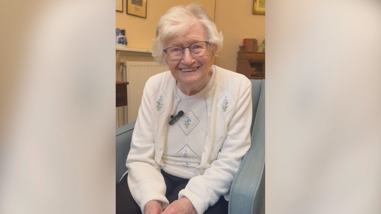 Woman celebrates 100th birthday - and can still recite the alphabet backwards
