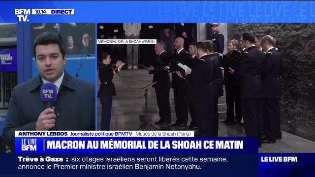 Ne rien céder face à l'antisémitisme : Emmanuel Macron en déplacement au mémorial de la Shoah ce matin