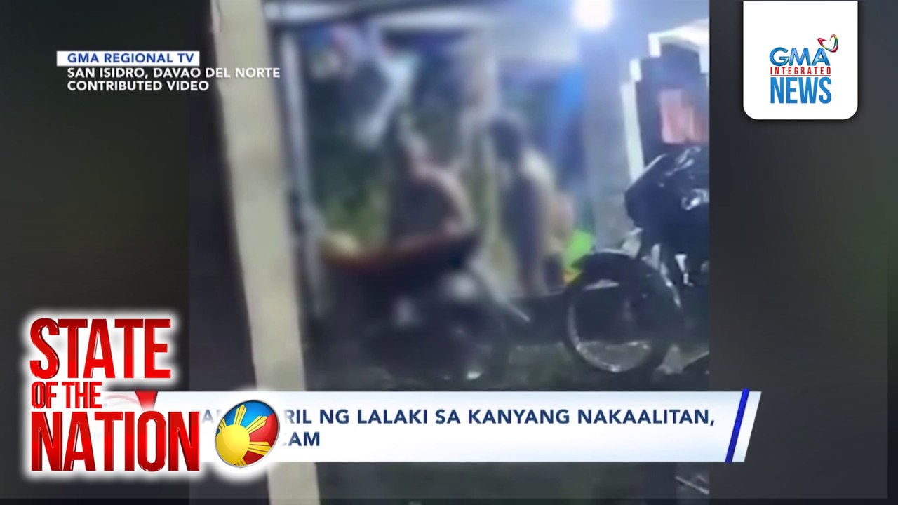 Pamamaril ng lalaki sa kanyang nakaalitan, na-hulicam | SONA