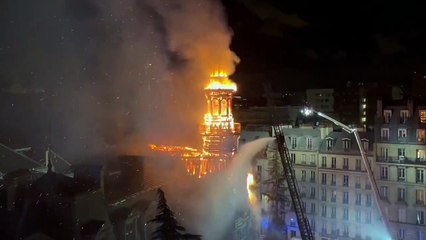 Paris : La mairie du 12ᵉ arrondissement ravagée par un spectaculaire incendie