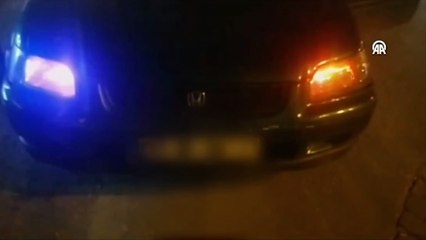 Çakarlı aracı alkollü kullandığı tespit edilen sürücüye 147 bin lira ceza kesildi