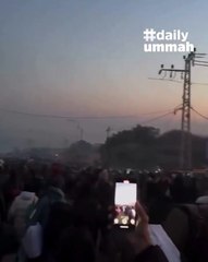 Filistinliler bayram sevinci yaşıyor