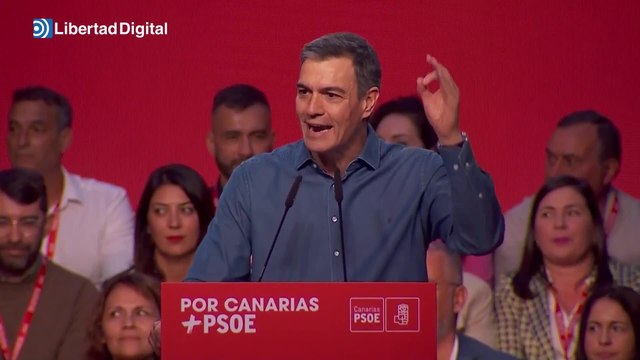 Sánchez culpa al PP en Canarias de que los habitantes de La Palma no hayan recibido ayudas