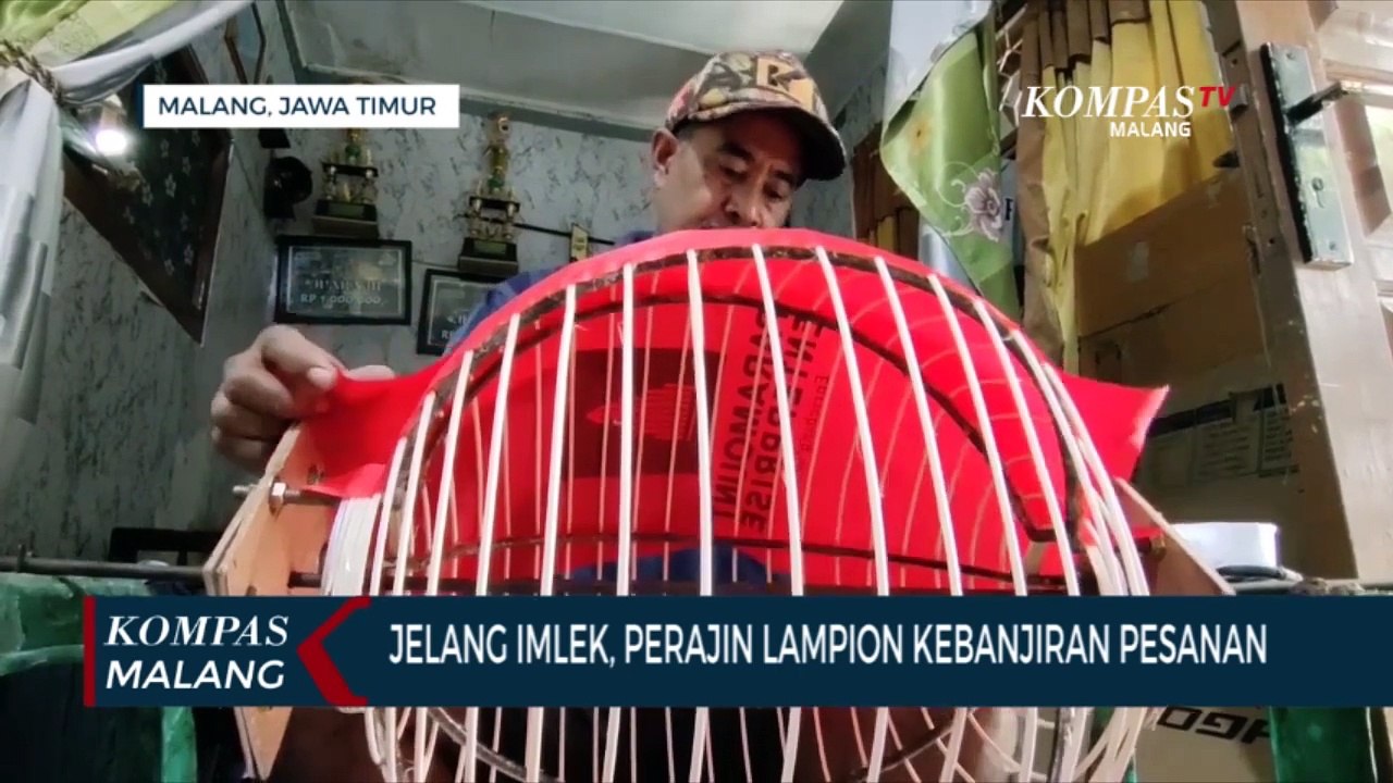 Jelang Imlek Perajin Lampion Banjir Pesanan