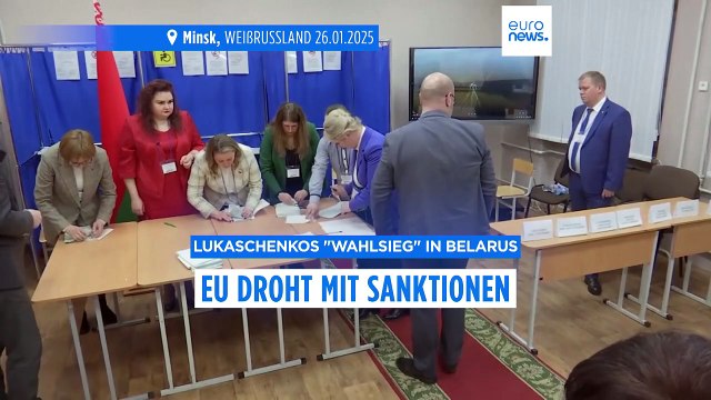 Ich pfeife auf den Westen - EU droht Lukaschenko mit Sanktionen