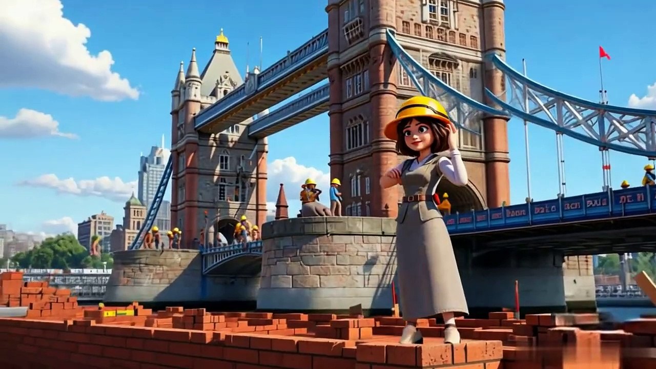 London Bridge is Falling Down-kid songs-kid rhymes