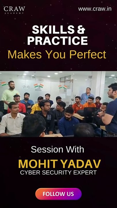 Be a part of craw security and Start your career in cybersecurity