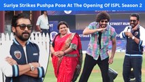 ISPL की ओपनिंग सेरीमनी में Pushpa के रंग में रंगे नजर आए Kiku Sharda और Krushna Abhishek