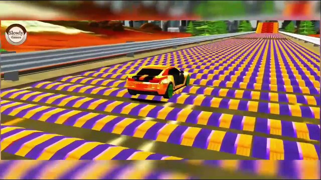 Beam Crash _ Crashing Trucks _ Crashing Game _ Track Crash And Car Crashes _ Slowly Gamerz