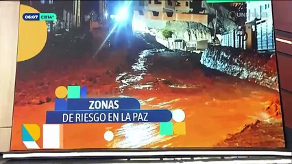 Lluvias en La Paz: Sifonamiento causó susto por fuga de gas y derrumbe de muros