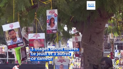 Trêve à Gaza : la libération de six otages israéliens prévue cette semaine
