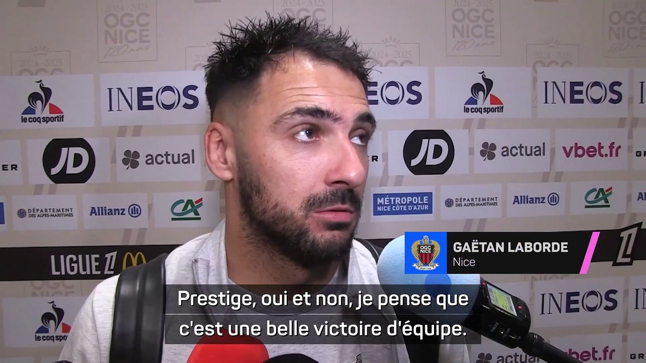 Laborde : “On a montré de très très belles valeurs, je suis vraiment très fier des gars”