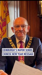 Happy Chinese New Year from the Lord Provost of Edinburgh