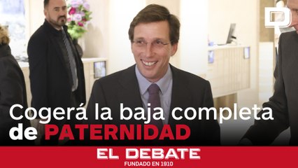 Almeida cogerá la baja completa de paternidad de 20 semanas: «Nadie es imprescindible»