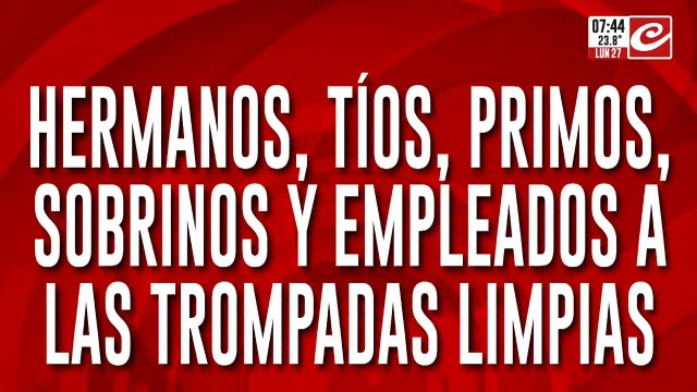 Lo primero es la familia: hermanos, tíos, primos y empleados a las trompadas limpias en el taller
