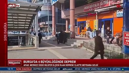 Deprem sonrası Bursa'da son durum ne?
