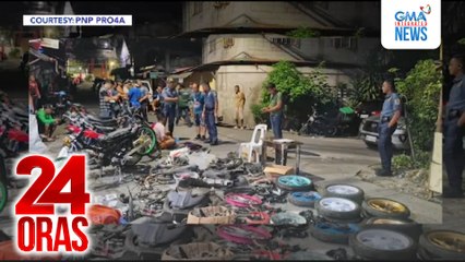 2 nagnanakaw umano ng motorsiklo batay sa request na kulay at type ng buyer, arestado | 24 Oras
