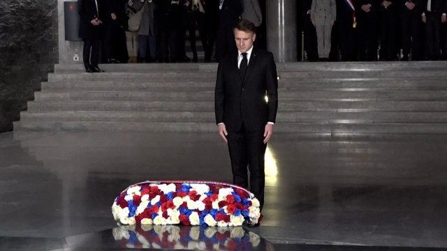 « Ne rien céder face à l'antisémitisme » : l'hommage de Macron pour les 80 ans de la libération d'Auschwitz