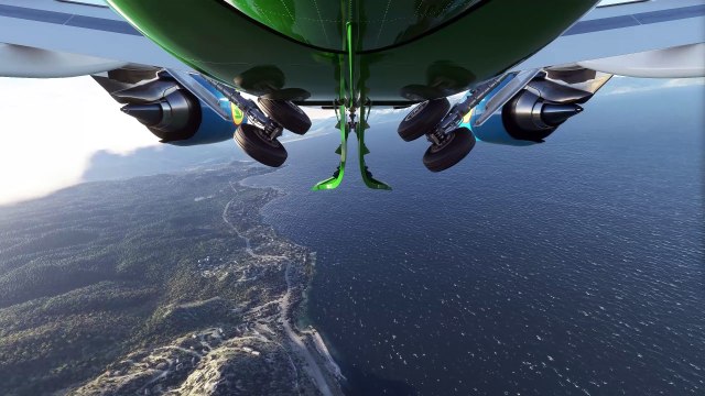 Ideal Cockpit View Landing of Uzbekistan Airways A320neo at Tampa International Airport (KTPA), Tampa, United States