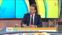 Víctor Bisono da contundentes de claraciones en Hoy Mismo
