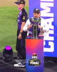 💜 HOBART'S HEROES 💜 The Hobart Hurricanes have won their FIRST BBL TITLE!