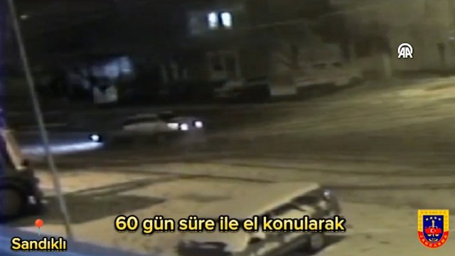 Drift yapan sürücüye 46 bin 392 lira ceza uygulandı