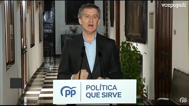 Feijóo rechaza otro decreto 'ómnibus' y responde a Sánchez: Busca que le pagen el sueldo en Suiza