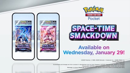 Pokemon TCG Pocket Space-Time Smackdown Official Reveal Trailer