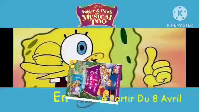 Tigrou et Winnie La Comédie Musicale DVD Publicité