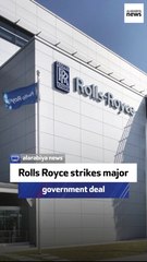 Rolls Royce strikes major government deal