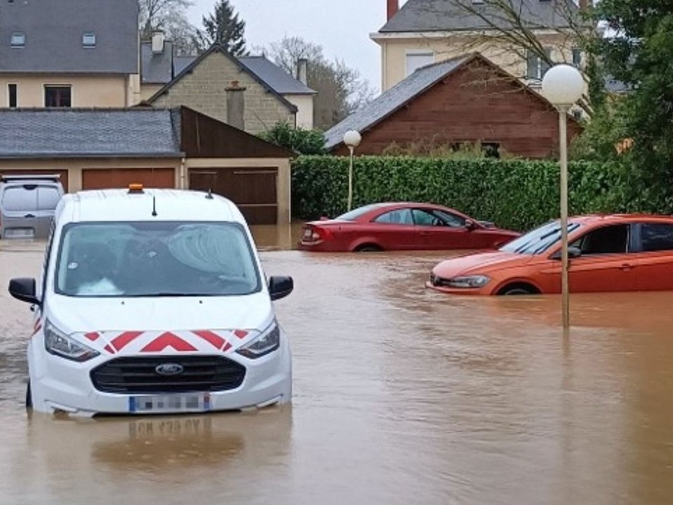Heftige Regenfälle: Teile der Bretagne stehen unter Wasser