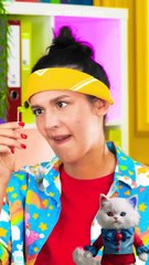 HOW TO GET RID OF THIS DISGUSTING SALAD 😡🌱 Piggy toothpick gadget #beauty  #reverse