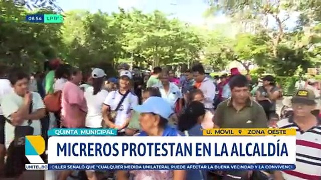 ​Micreros retoman movilizaciones por el pasaje y Jhonny advierte con licitar líneas