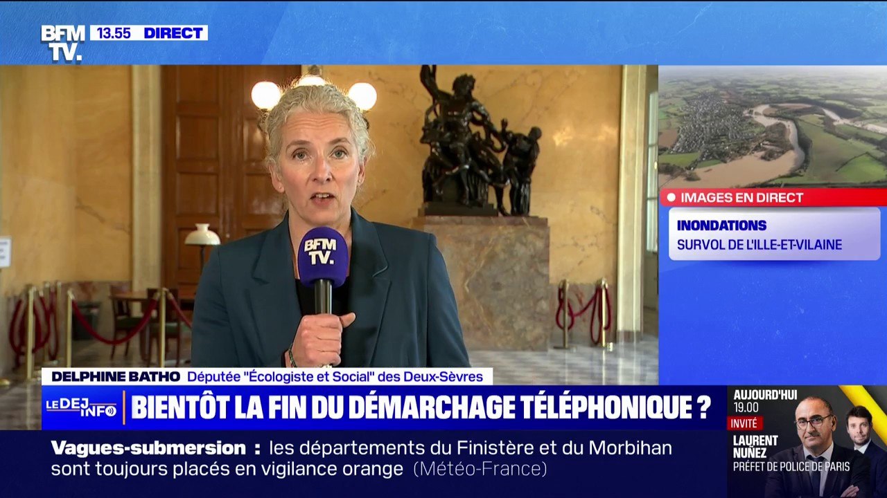 Démarchage téléphonique: "Les gens n'en peuvent plus", raconte Delphine Batho, députée des Deux-Sèvres