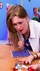 Crazy reactions to super long nails prank! 💅🤣