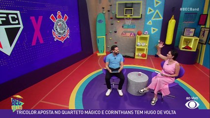 São Paulo aposta em ‘’quarteto mágico’’ para quebrar sequência de vitórias do Corinthians