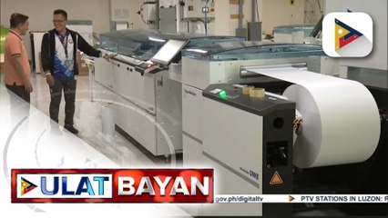Pag-imprenta ng mga balota para sa #HatolNgBayan2025, ipinagpatuloy ngayong araw