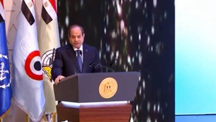 الرئيس السيسي: الأرض أرضنا ومسؤولين كلنا إننا نحميها ماحدش بفضل الله هيفرط في حاجة أبدا