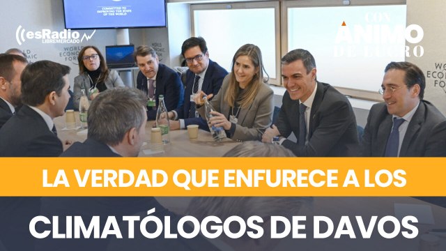 La verdad incómoda que enfurece a los climatólogos de Davos