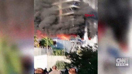 SON DAKİKA... Antalya'da 9 katlı otel inşaatında yangın: Mahsur kalan 4 işçi kurtarıldı