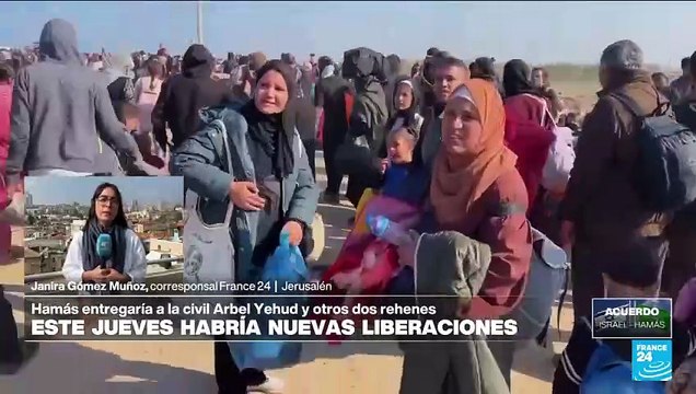 Israel y Hamás pactan un canje adicional, que permite a miles de palestinos volver al norte de Gaza