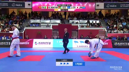 Paris Open karaté - Finales Kumite masculin -84 kg et féminin -68 kg