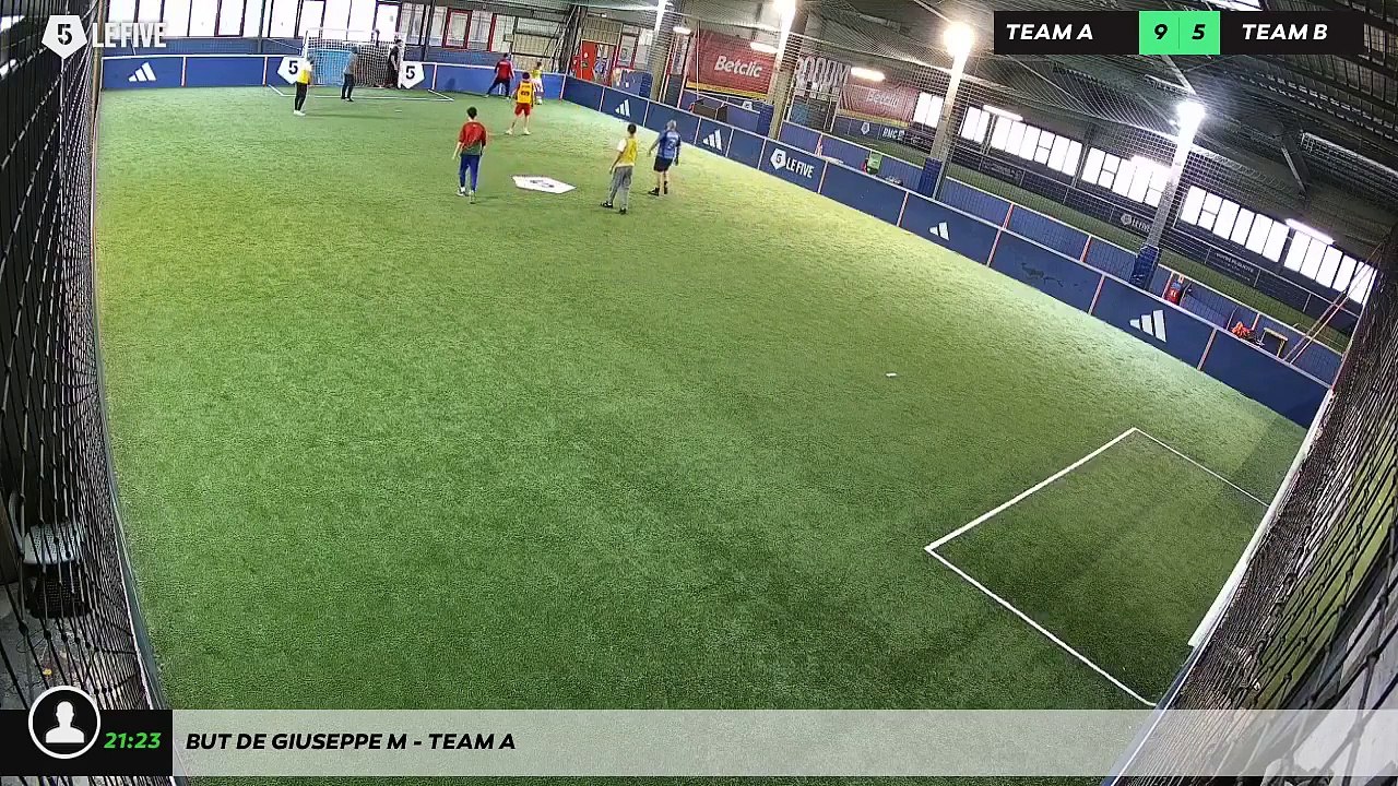 But de Giuseppe M - Team A