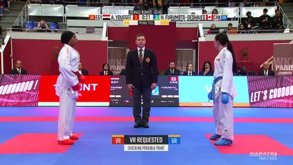 Paris Open Karaté - Finales Kumite féminin -55kg et masculin -75kg