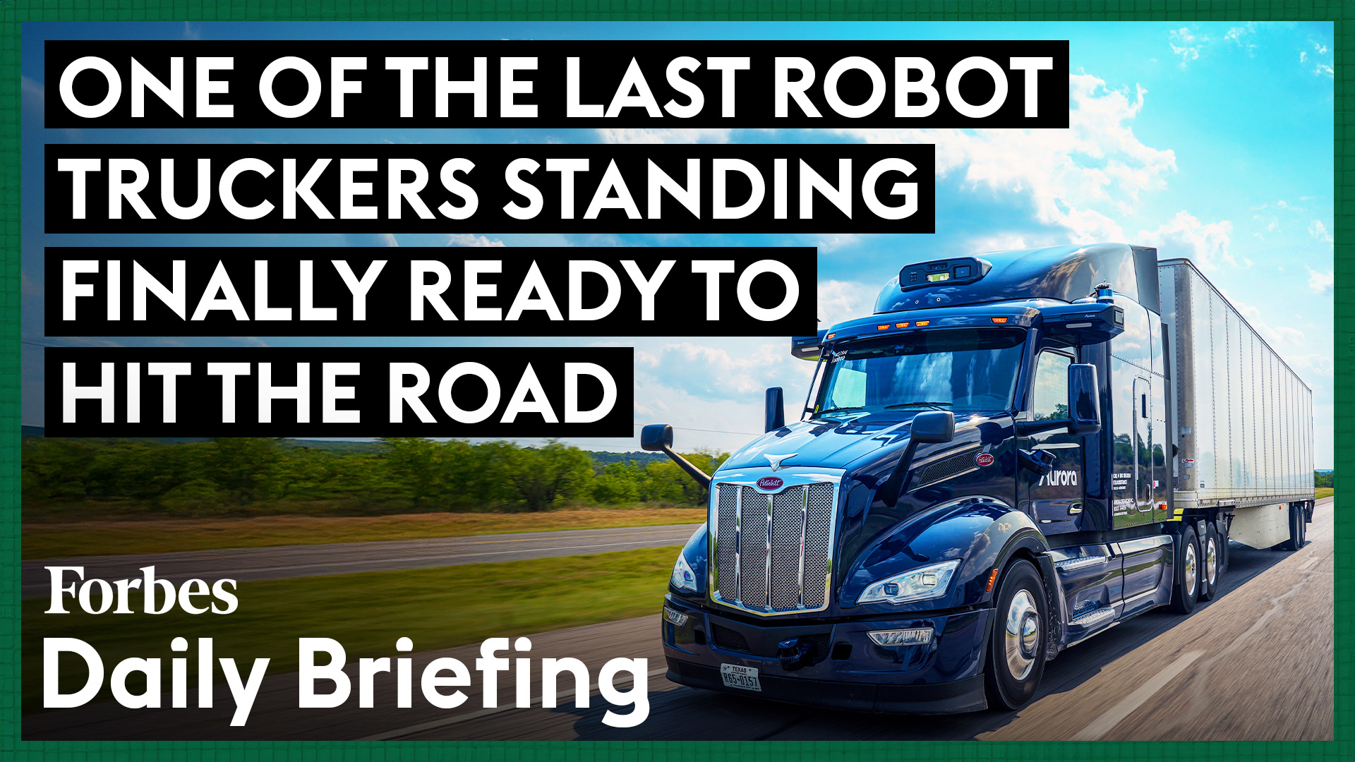 Could Aurora be on the verge of introducing driverless trucks to the market?